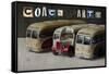 Coach Party Coaches-Sidney Paul & Co.-Framed Stretched Canvas