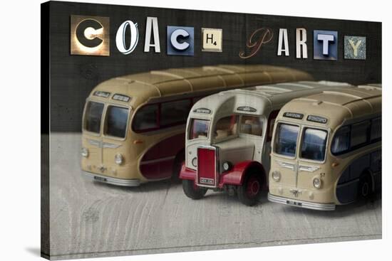 Coach Party Coaches-Sidney Paul & Co.-Stretched Canvas