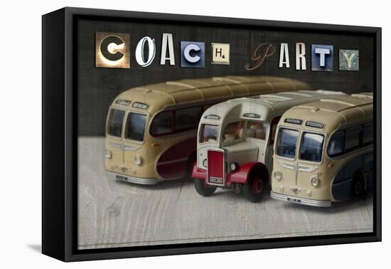 Coach Party Coaches-Sidney Paul & Co.-Framed Stretched Canvas