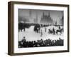 Coach Station at the Strastnoy Monastery, Moscow, Russia, C1900-C1905-null-Framed Giclee Print