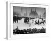 Coach Station at the Strastnoy Monastery, Moscow, Russia, C1900-C1905-null-Framed Giclee Print