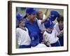 Coach with a Baseball Team-null-Framed Photographic Print
