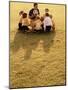 Coach with Youth Soccer Players-null-Mounted Photographic Print