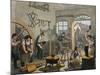 Coachbuilder's Workshop, 1840, France, 19th Century-null-Mounted Giclee Print