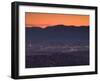 Coachella Valley And Palm Springs From Key's View, Joshua Tree National Park, California, USA-null-Framed Photographic Print