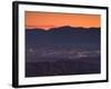 Coachella Valley And Palm Springs From Key's View, Joshua Tree National Park, California, USA-null-Framed Photographic Print