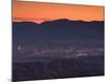 Coachella Valley And Palm Springs From Key's View, Joshua Tree National Park, California, USA-null-Mounted Photographic Print