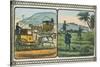 Coaches with Drivers Take Travelers to the Hunt-Charles Butler-Stretched Canvas