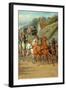 Coaching A Hundred Years Ago-John Sturgess-Framed Giclee Print