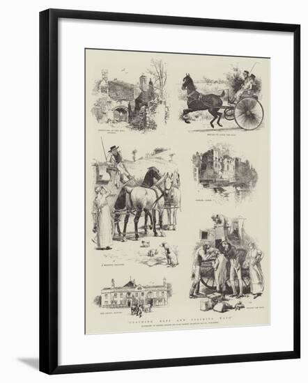 Coaching Days and Coaching Ways-Herbert Railton-Framed Giclee Print