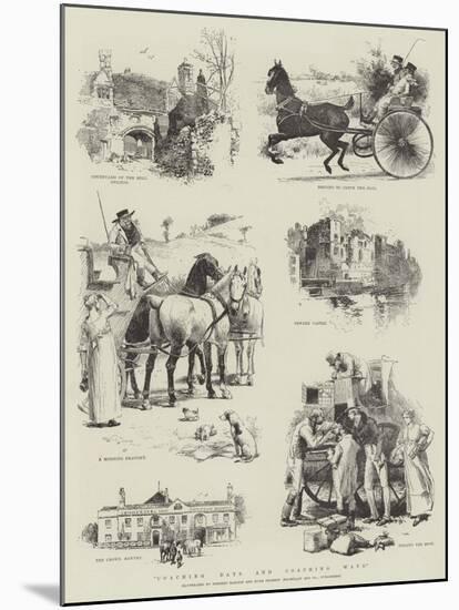 Coaching Days and Coaching Ways-Herbert Railton-Mounted Giclee Print