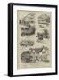 Coaching from London, Dorking-Alfred Robert Quinton-Framed Giclee Print