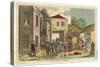 Coaching Inn Yard/1812-null-Stretched Canvas