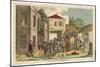Coaching Inn Yard/1812-null-Mounted Art Print