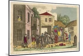 Coaching Inn Yard/1812-null-Mounted Art Print