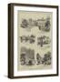 Coaching Routes, the Old Times to Virginia Water-null-Framed Giclee Print