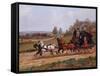 Coaching Scene-Henry Thomas Alken-Framed Stretched Canvas