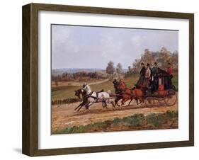 Coaching Scene-Henry Thomas Alken-Framed Giclee Print