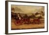 Coaching Scene-James Pollard-Framed Giclee Print