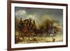 Coaching Scenes- Through the Four Seasons, One of Four-William Joseph Shayer-Framed Giclee Print