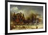 Coaching Scenes- Through the Four Seasons, One of Four-William Joseph Shayer-Framed Giclee Print