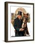 "Coachman and Horse,"November 29, 1930-J.F. Kernan-Framed Giclee Print