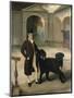 Coachman with Newfoundland Dog-John E. Ferneley-Mounted Giclee Print