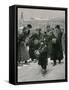 Coachmen of Nevsky Prospect-Frederic De Haenen-Framed Stretched Canvas