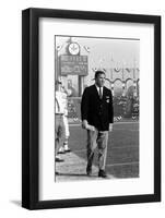 Coah Hank Stram of the Kansas City Chiefs, Super Bowl I, Los Angeles, CA, January 15, 1967-Bill Ray-Framed Photographic Print