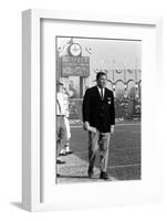 Coah Hank Stram of the Kansas City Chiefs, Super Bowl I, Los Angeles, CA, January 15, 1967-Bill Ray-Framed Photographic Print