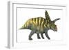 Coahuilaceratops Dinosaur-Stocktrek Images-Framed Art Print