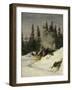 Coal Burning, 1896-Axel Hjalmar Ender-Framed Giclee Print
