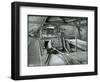 Coal Car with Operator, Franklin Mine-Asahel Curtis-Framed Premium Giclee Print