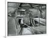 Coal Car with Operator, Franklin Mine-Asahel Curtis-Framed Giclee Print