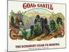 Coal Castle Brand Cigar Box Label-Lantern Press-Mounted Art Print