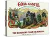 Coal Castle Brand Cigar Box Label-Lantern Press-Stretched Canvas