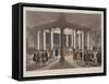 Coal Exchange, London, 1808-Augustus Charles Pugin-Framed Stretched Canvas