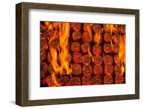 Coal Fire-Steve Gadomski-Framed Photographic Print