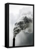 Coal Fired Power Plant, Chongqing, China-Paul Souders-Framed Stretched Canvas