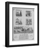 Coal Gas Manufacture, 1892-null-Framed Premium Giclee Print