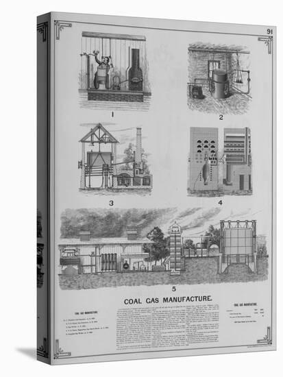 Coal Gas Manufacture, 1892-null-Stretched Canvas