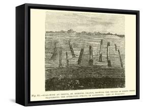 Coal-Mine at Treuil-null-Framed Stretched Canvas