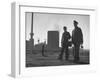 Coal Miner and His Son Walking Home from the Mine-null-Framed Photographic Print