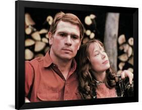 Coal Miner's Daughter, Tommy Lee Jones, Sissy Spacek, 1980-null-Framed Photo