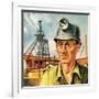 Coal Miner-Escott-Framed Giclee Print