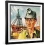 Coal Miner-Escott-Framed Giclee Print