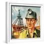 Coal Miner-Escott-Framed Giclee Print