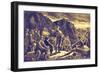 Coal miners, Pennsylvania, America-Paul Frenzeny-Framed Giclee Print