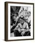 Coal Miners Taking a Break Outside Modern Shower and Changing Room at Government Mine-null-Framed Photographic Print