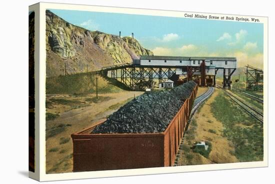 Coal Mining, Rock Springs, Wyoming-null-Stretched Canvas